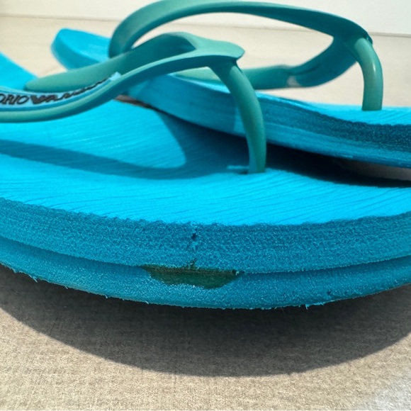 Emporio Armani Cyan Men’s Flip Flops - Picture 8 of 8